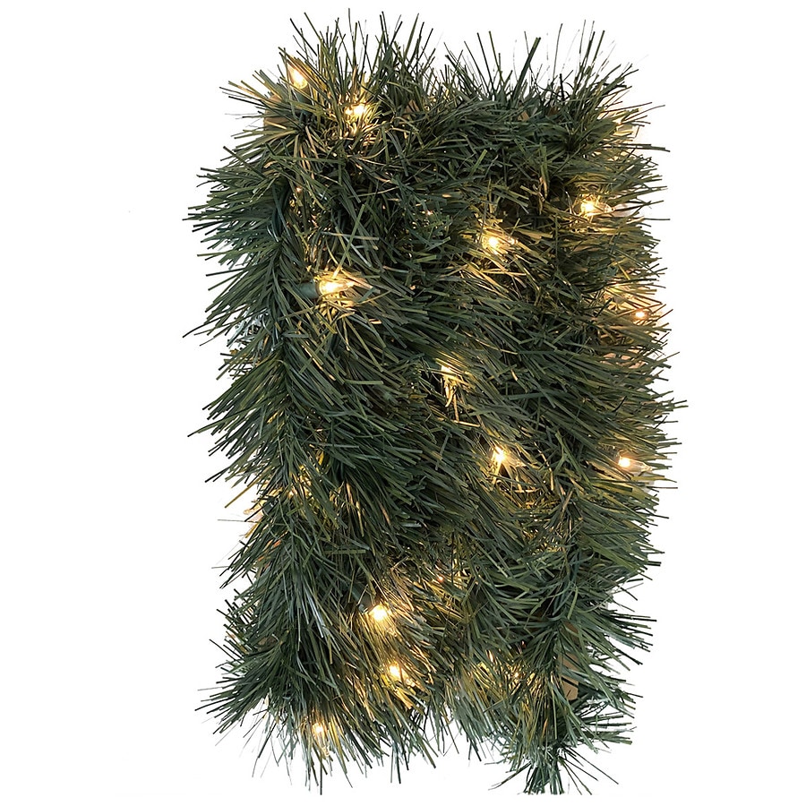 Festive Voice Light Pine Garland 18 Feet 18ft(5.49m) Green