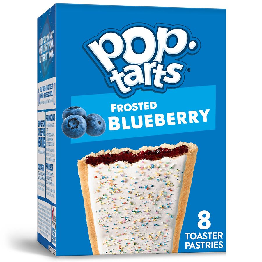  Pop Tarts Breakfast Toaster Pastries Frosted Blueberry 