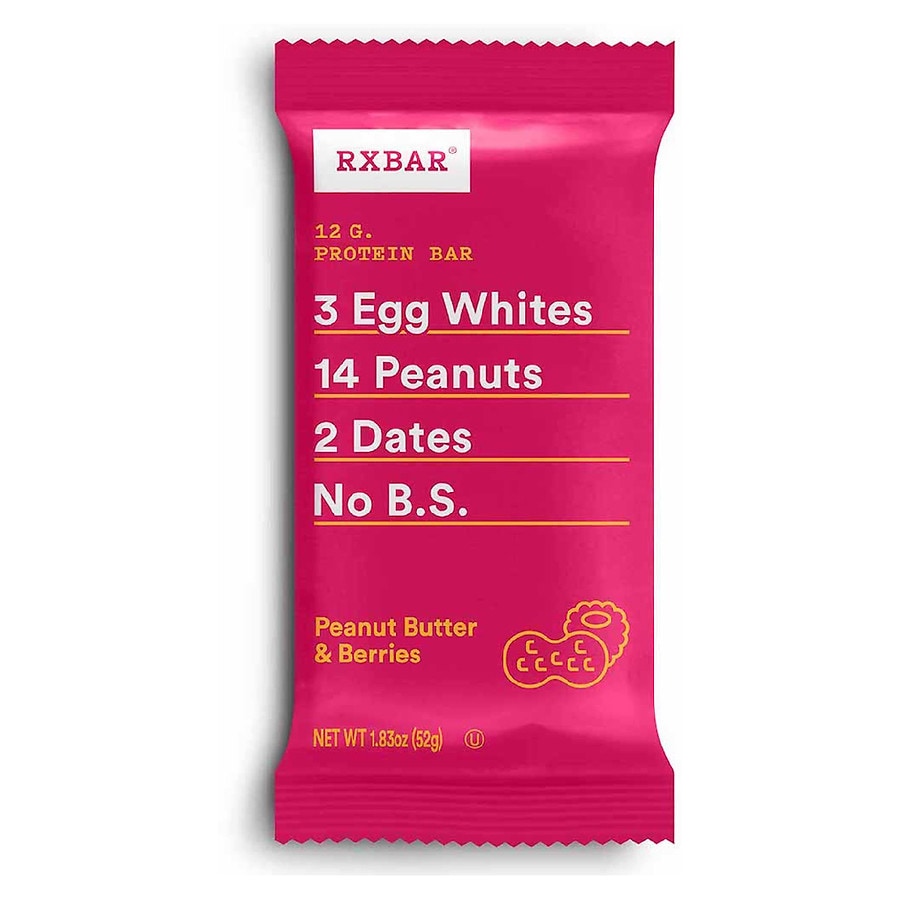 RXBAR Peanut Butter & Berries Protein Bar Peanut Butter & Berries