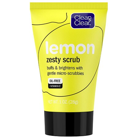 UPC 381371183784 product image for Clean & Clear Lemon Zesty Oil-Free Face Scrub With Vitamin C - 1.0 oz | upcitemdb.com