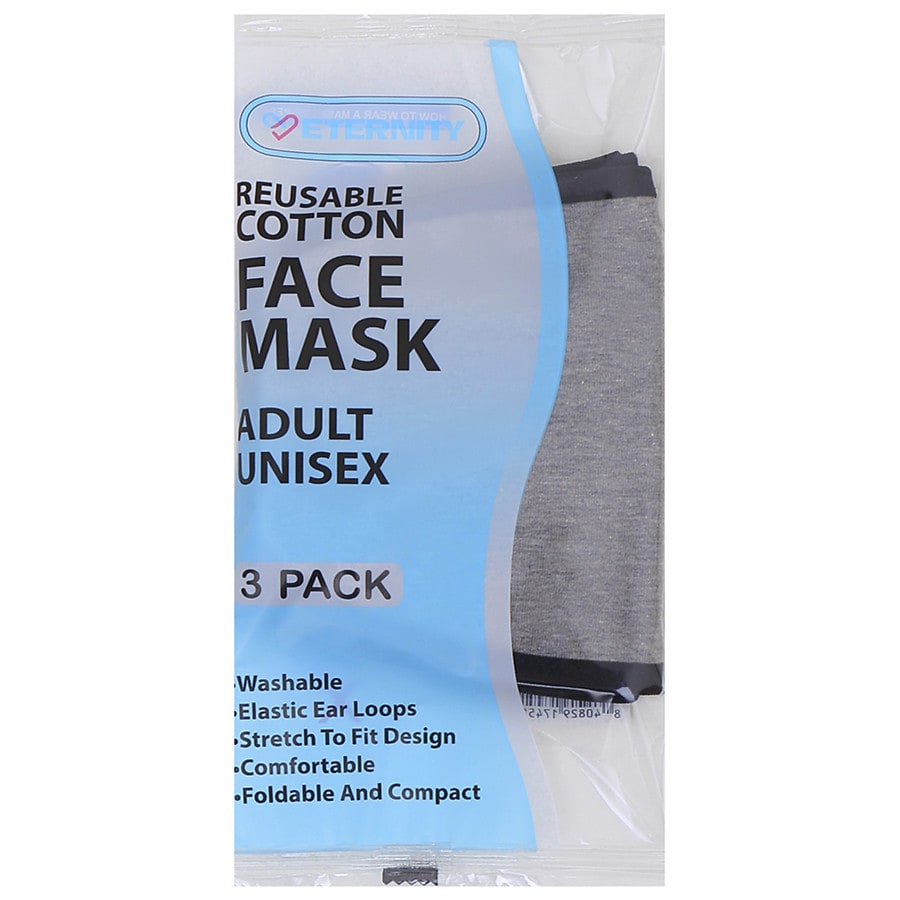  CandyRific Adult Gray Face Masks 