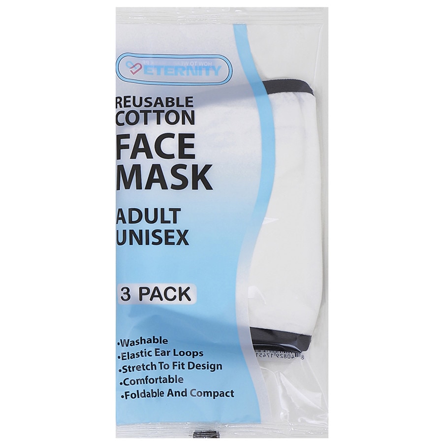  CandyRific Adult White Face Masks 