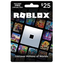 Roblox Gift Card 25 Walgreens - roblox 25 gift card