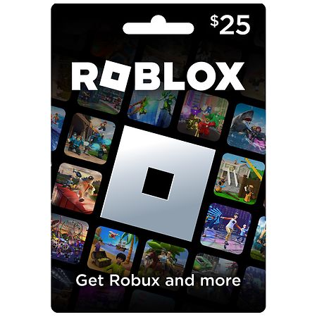 Roblox Gift Card 25 Walgreens - roblox card amounts