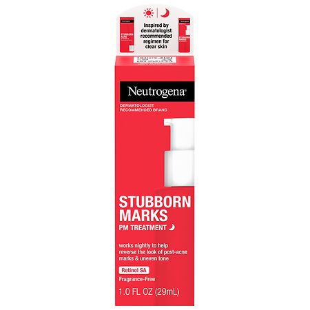Neutrogena Stubborn Marks PM Treatment With Retinol SA - 1.0 fl oz