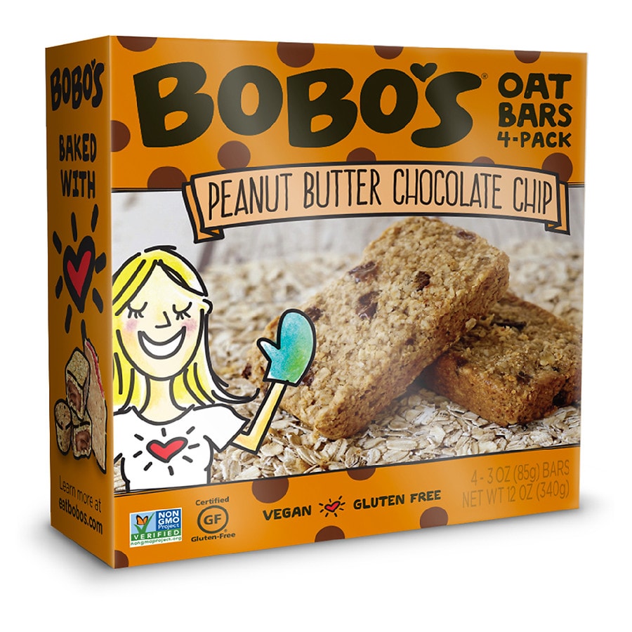 Bobo's Oat Bars Peanut Butter Chocolate Chip