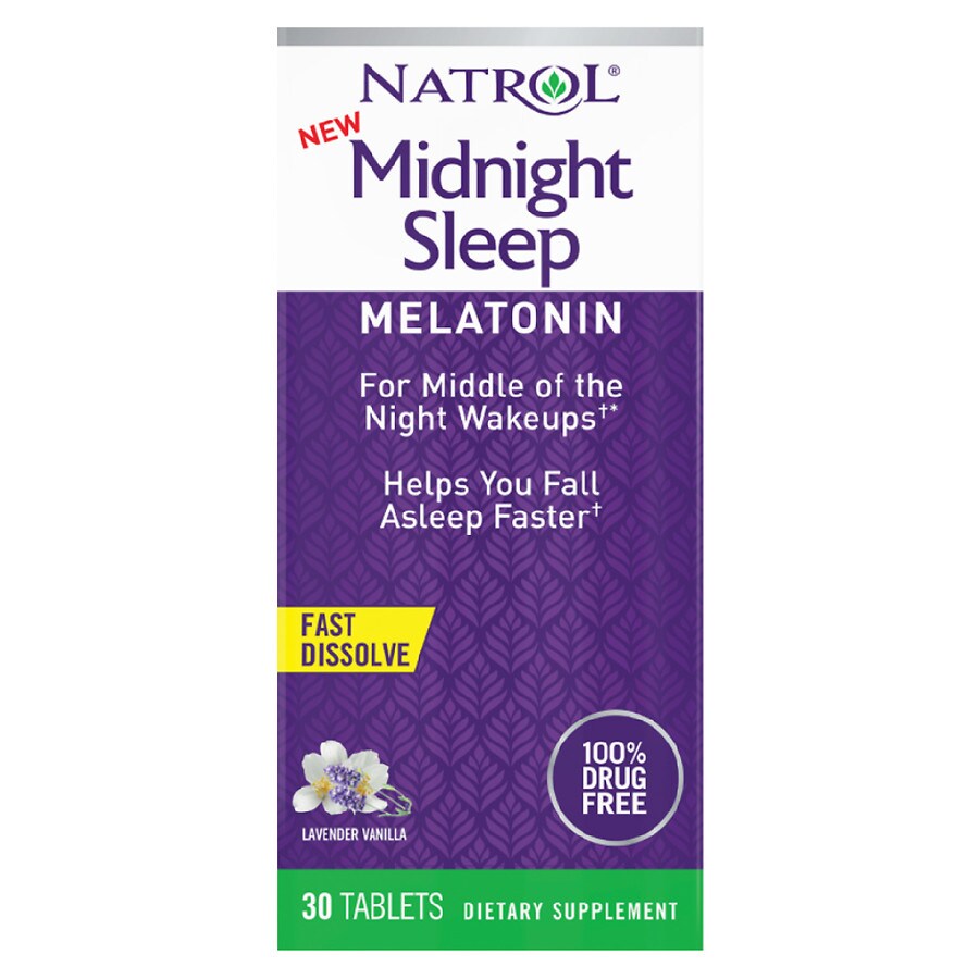  Natrol Midnight Sleep Melatonin 