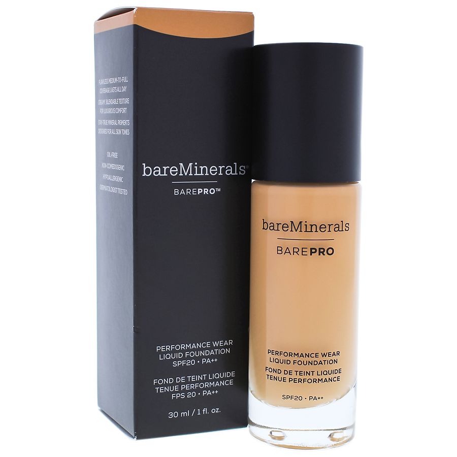  bareMinerals Barepro Performance Wear Liquid Foundation SPF 20, Teak 22 