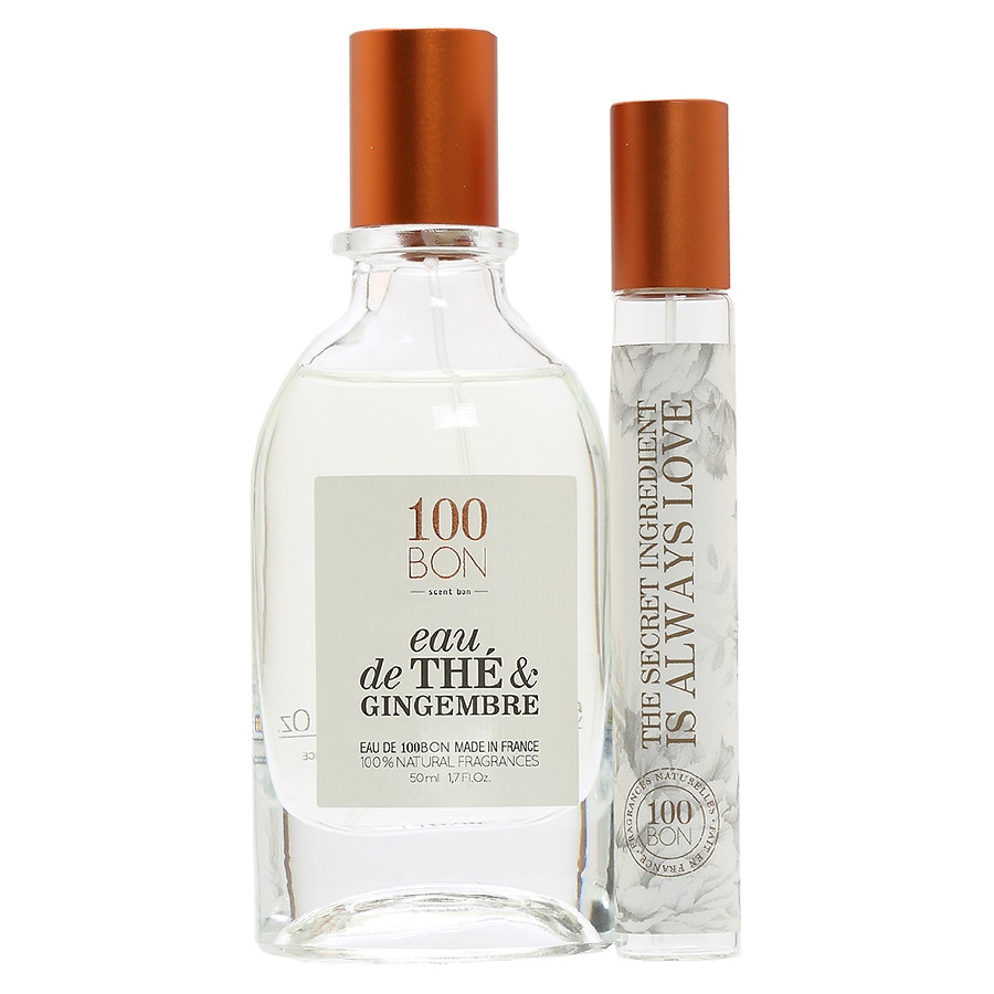  100 Bon Eau de The & Gingembre 2-Piece Set with Funnel 