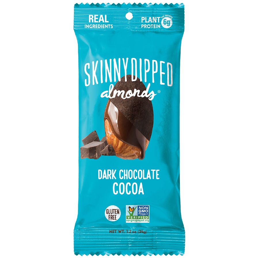 SkinnyDipped Almonds Dark Chocolate Cocoa