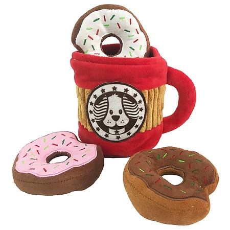 Walgreens Plush Mug with Donuts