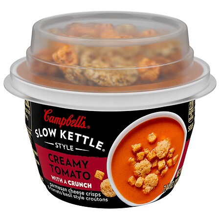 UPC 051000252746 product image for Campbell's Slow Kettle Creamy Tomato Soup - 7.44 oz | upcitemdb.com