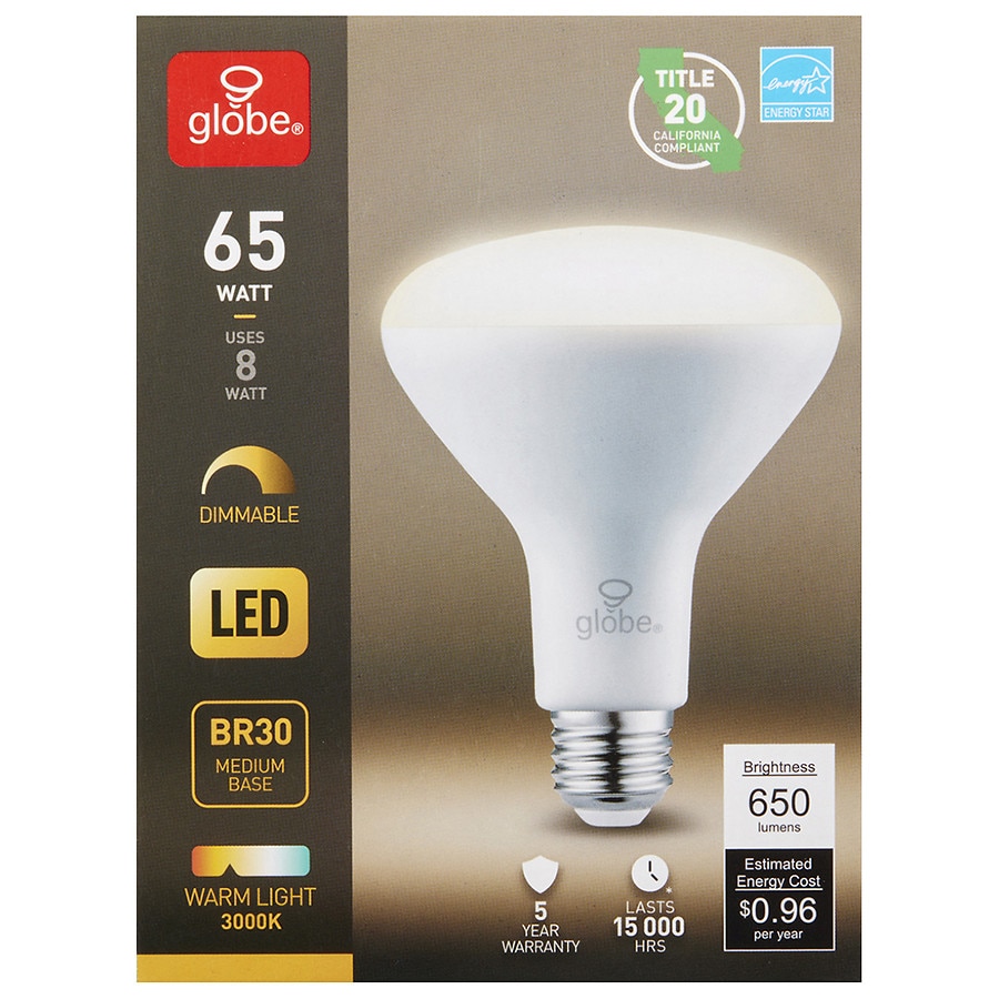  GLOBE Reflector Flood LED Light Bulb 