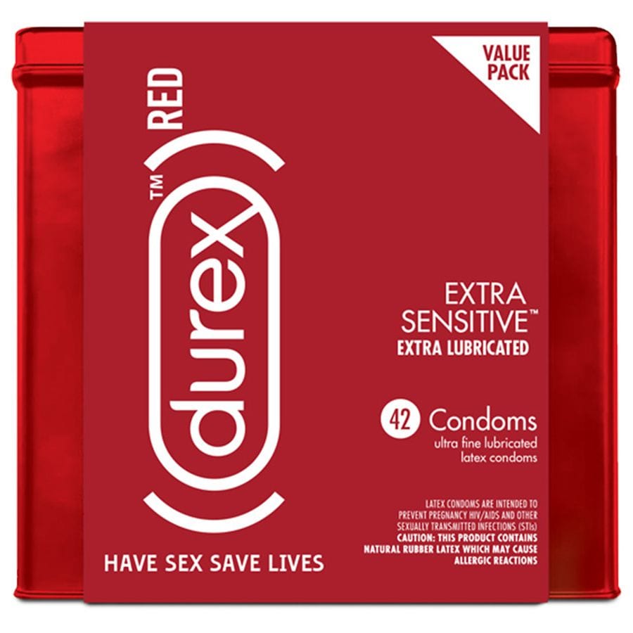  Durex Red Extra Sensitive Condom 