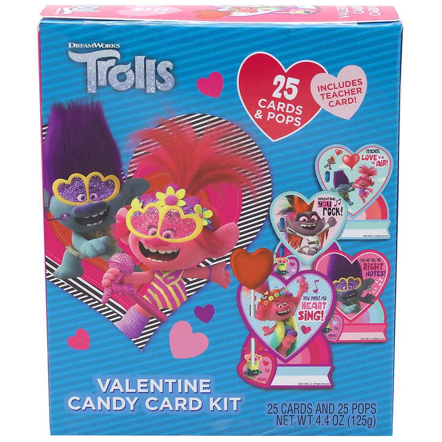  Frankford Candy & Chocolate Co. Trolls Card Kit 