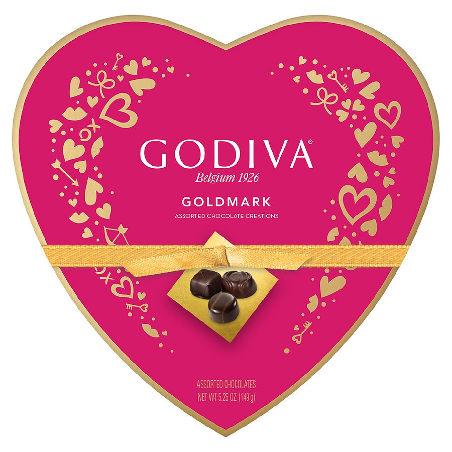 Godiva Valentine's Dark Chocolate Heart 14pc