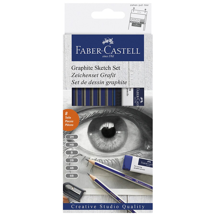  Faber-Castell Graphite Sketch Set 