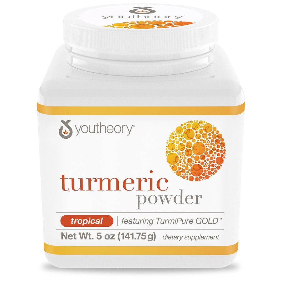  Youtheory Turmeric Powder Tropical 