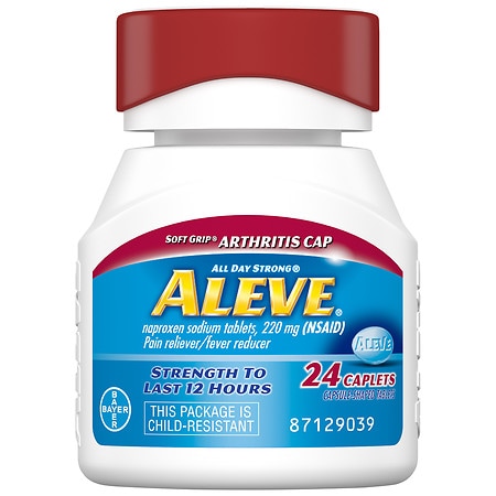 UPC 025866587687 product image for Aleve Easy Open Arthritis Cap Caplets, Naproxen Sodium 220 mg - 24.0 ea | upcitemdb.com