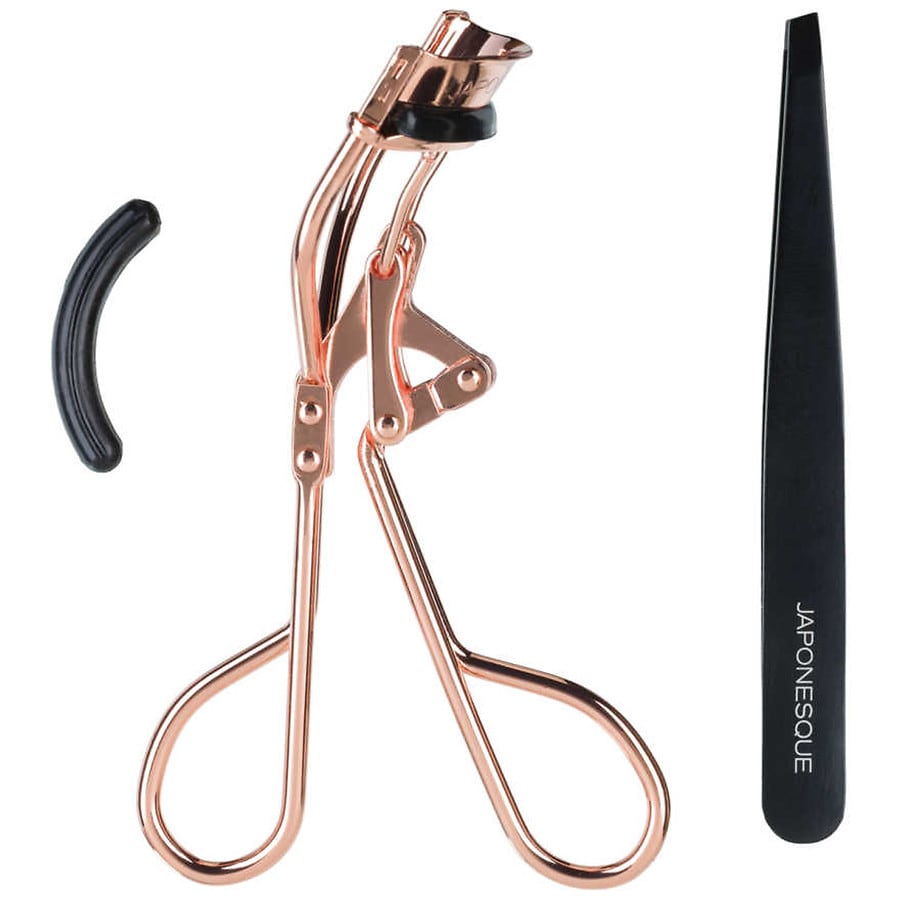 Japonesque Power Curler & Brow Tweezer Duo