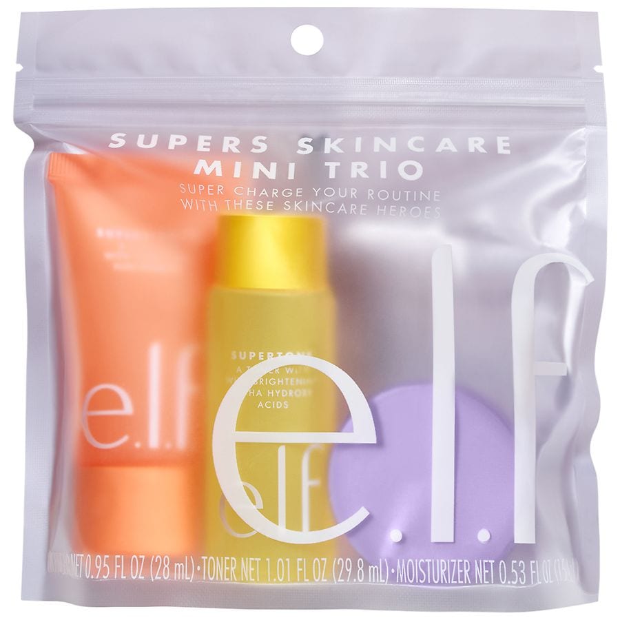 Photo 1 of E.l.f. Cosmetics Supers Skincare Mini Trio kit new