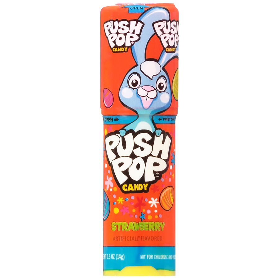 Push Pop Easter Candy Lollipops Assorted Flavors