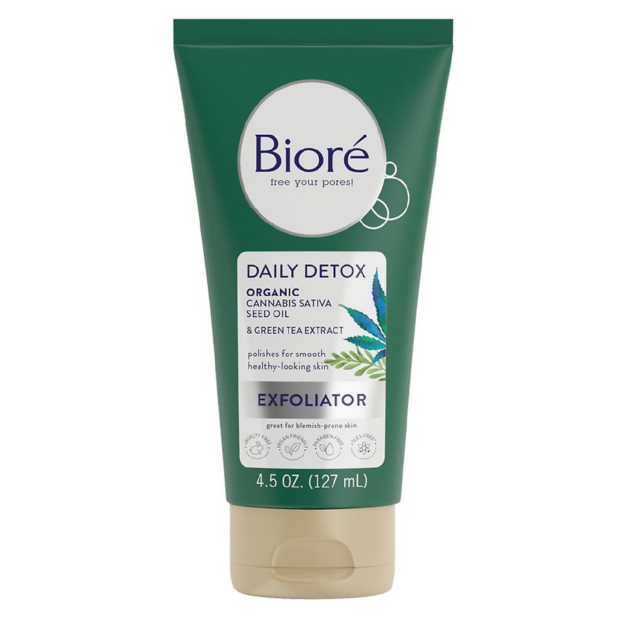 Biore Daily Detox Creamy Face Exfoliator