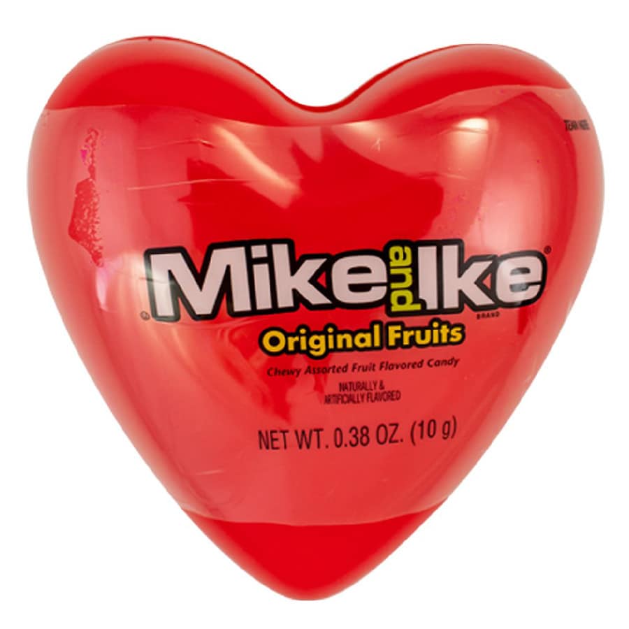 Sour Punch Mike & Ike Original Fruits Plastic Heart