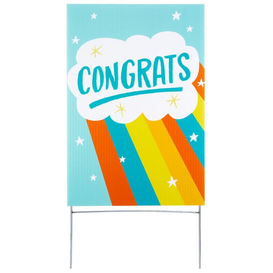 Hallmark Congratulations Yard Card