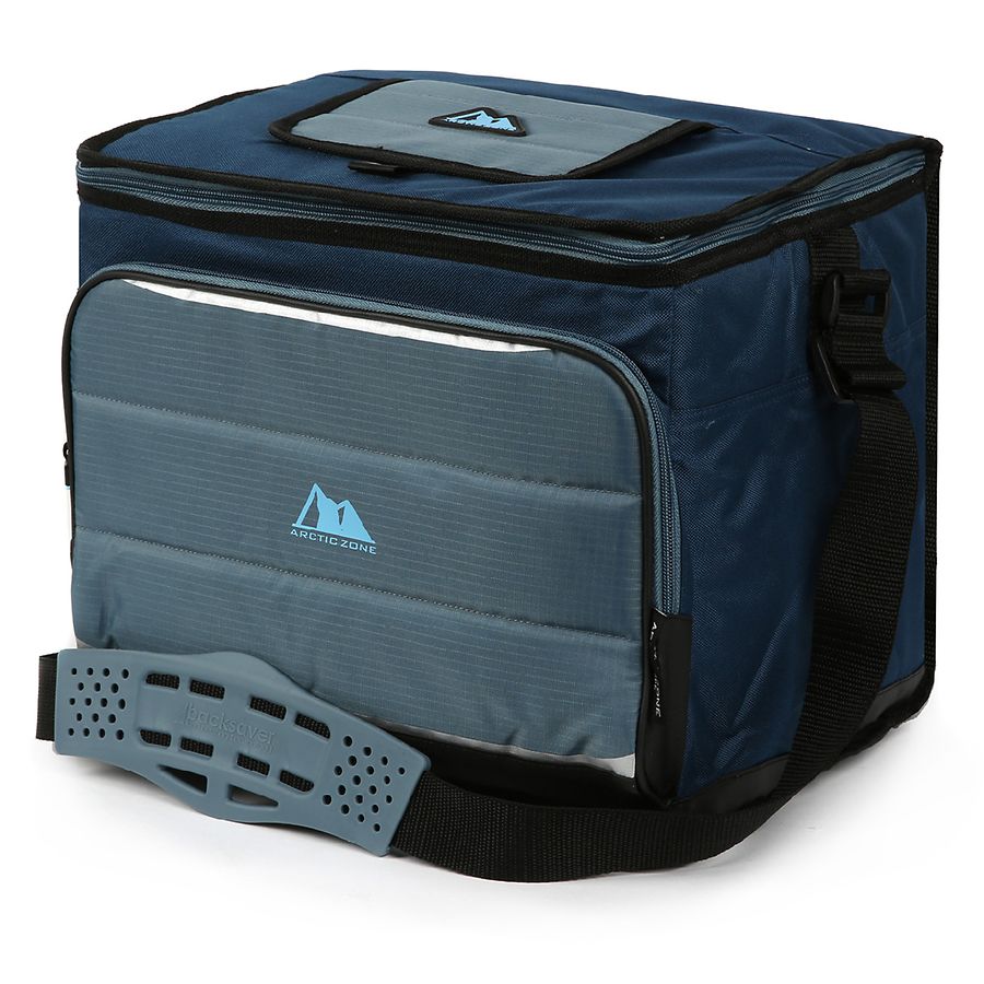 New Arctic Zone Ultimate 36 Can Collapsible Cooler New With Tags Blue 