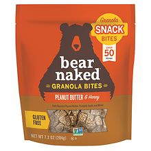 Bear Naked Granola Bites Peanut Butter and Honey | Walgreens