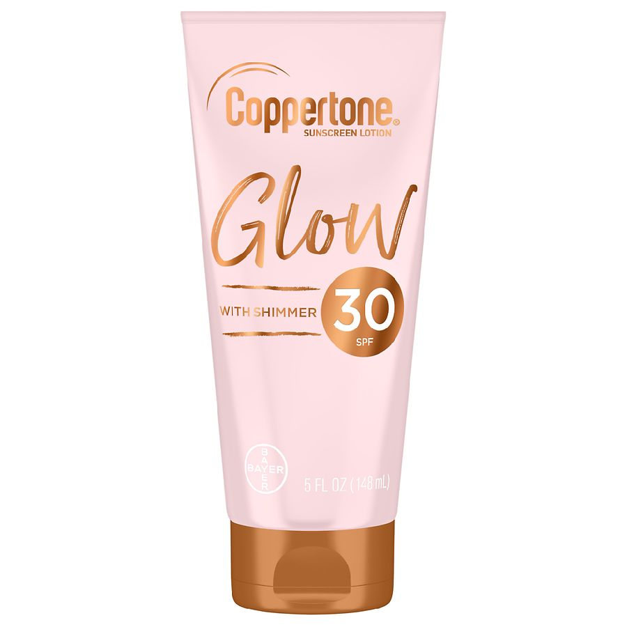 Coppertone Shimmering Sunscreen Lotion with Broad Spectrum Spf 30