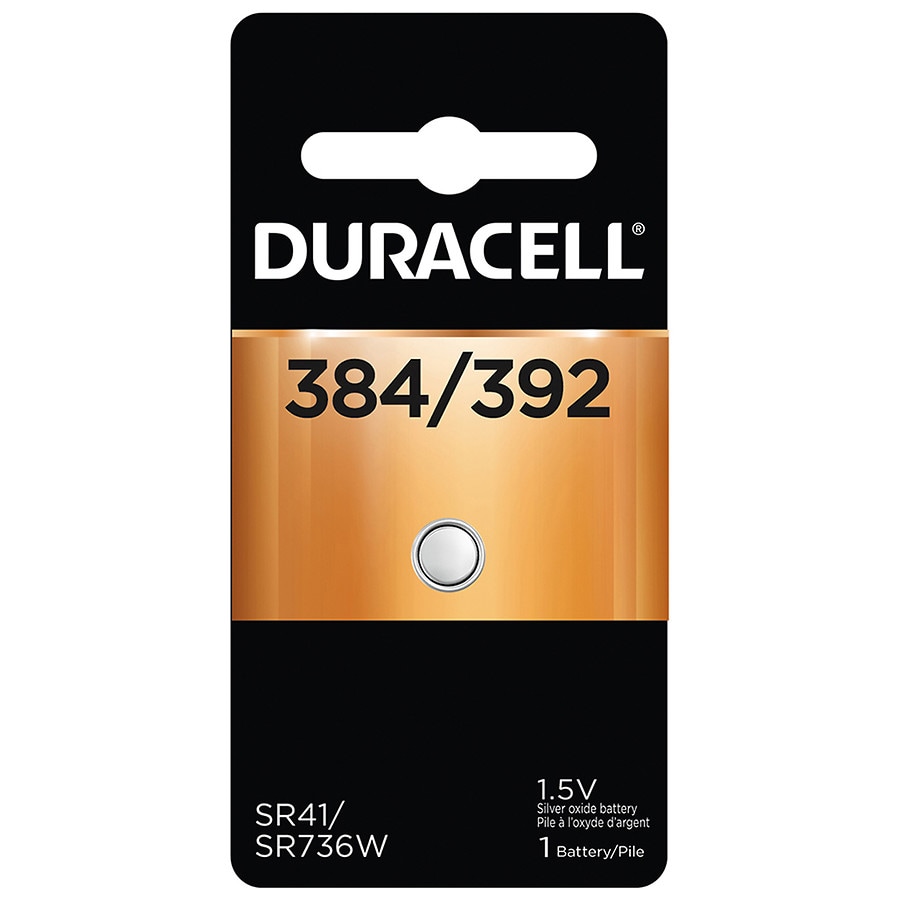  Duracell 384/392 Silver Oxide Button Battery 