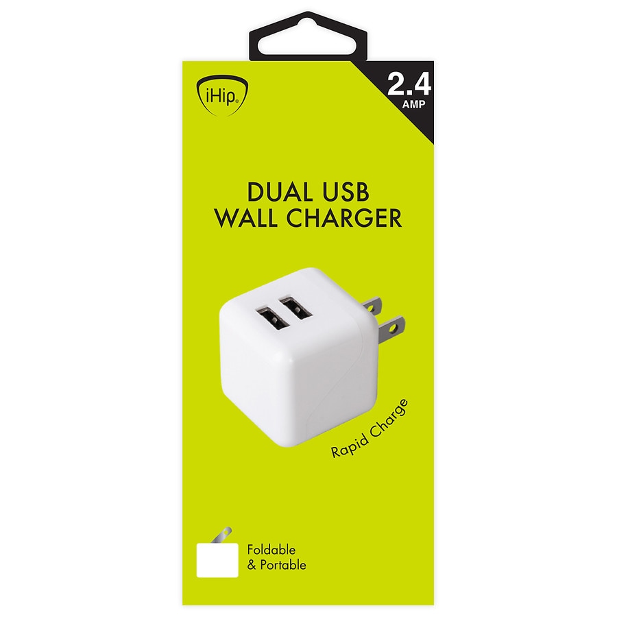  iHip Dual USB Port Wall Charger 