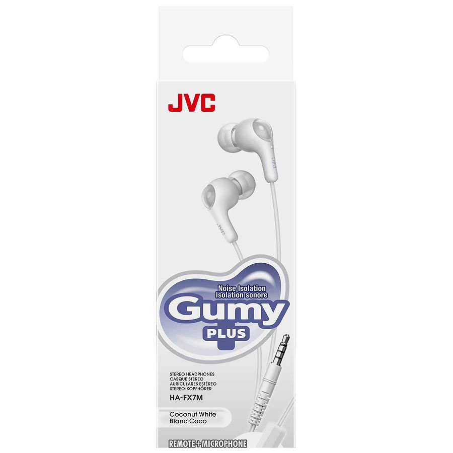 JVC In Ear Wired Headphones with Mic 