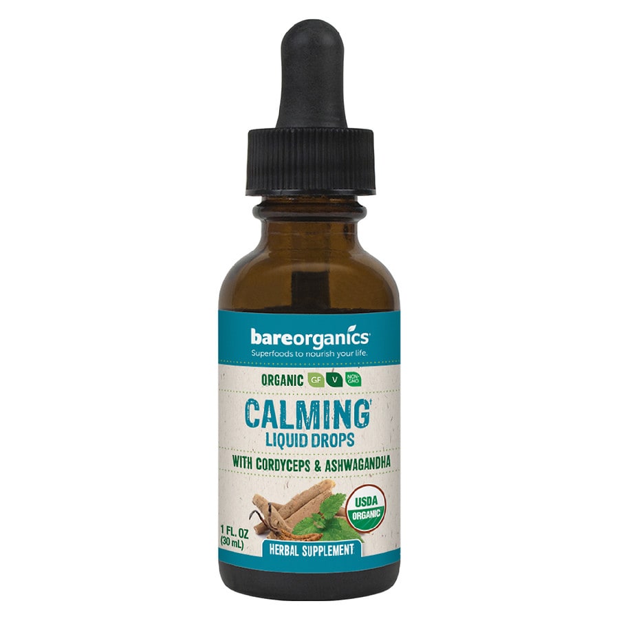  BareOrganics Calming Liquid Drops 