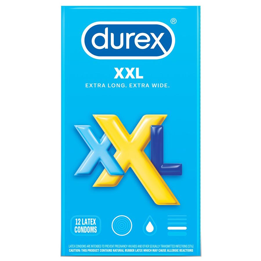 Photo 1 of XXL Condoms for Men, Natural Rubber Latex-----EXPIRES 2024-12-31