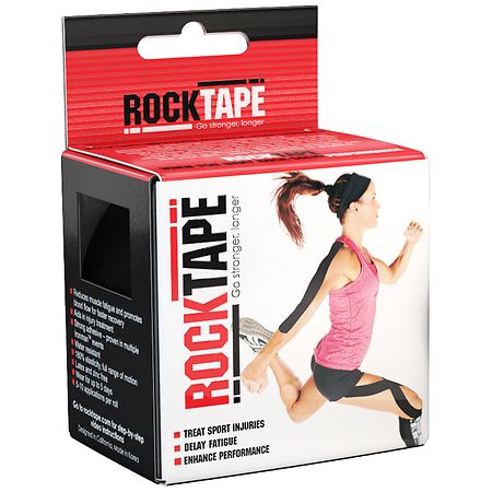 RockTape Black Energy Tape 2" Roll 