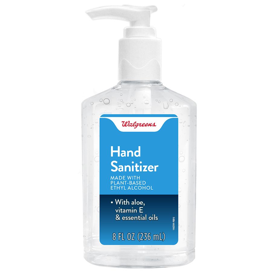 Walgreens Hand Sanitizer Natural