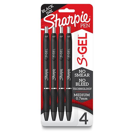 Sharpie S-GEL 0.7MM Gel Pens Medium Point Black