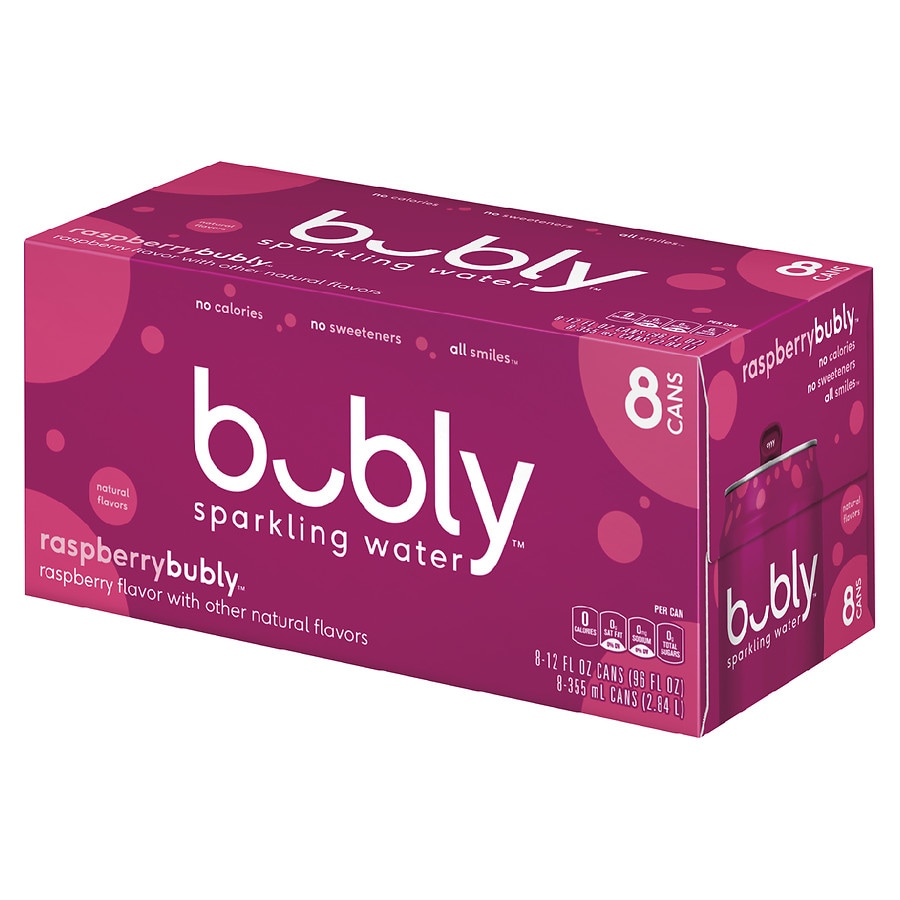 Bubly Raspberry Carbonated Water