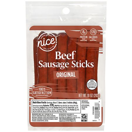 Nice! Premium Beef Snack Stick - 10.0 oz