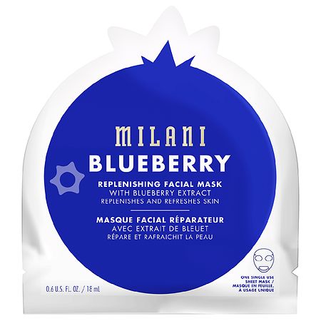 Must Have Milani Skin Fresh Blueberry Replenishing Facial Sheet 