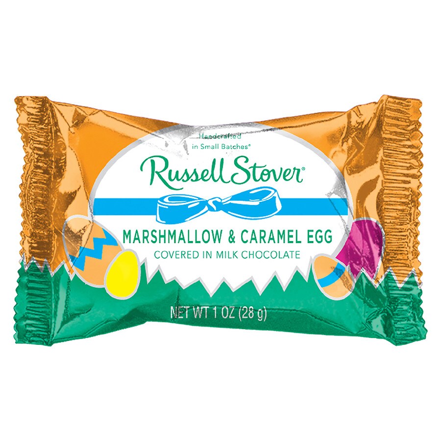 Russell Stover Easter Fine Easter Chocolate Egg Marshmallow & Caramel