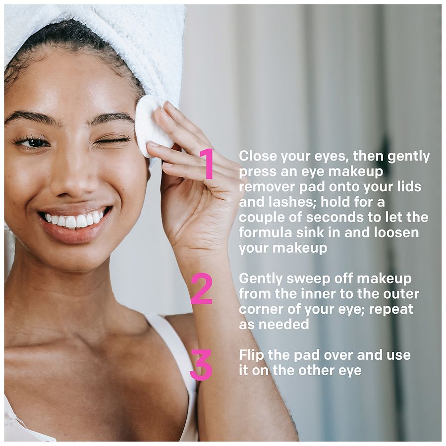 Almay Biodegradable Longwear & Waterproof Eye Makeup Remover Pads