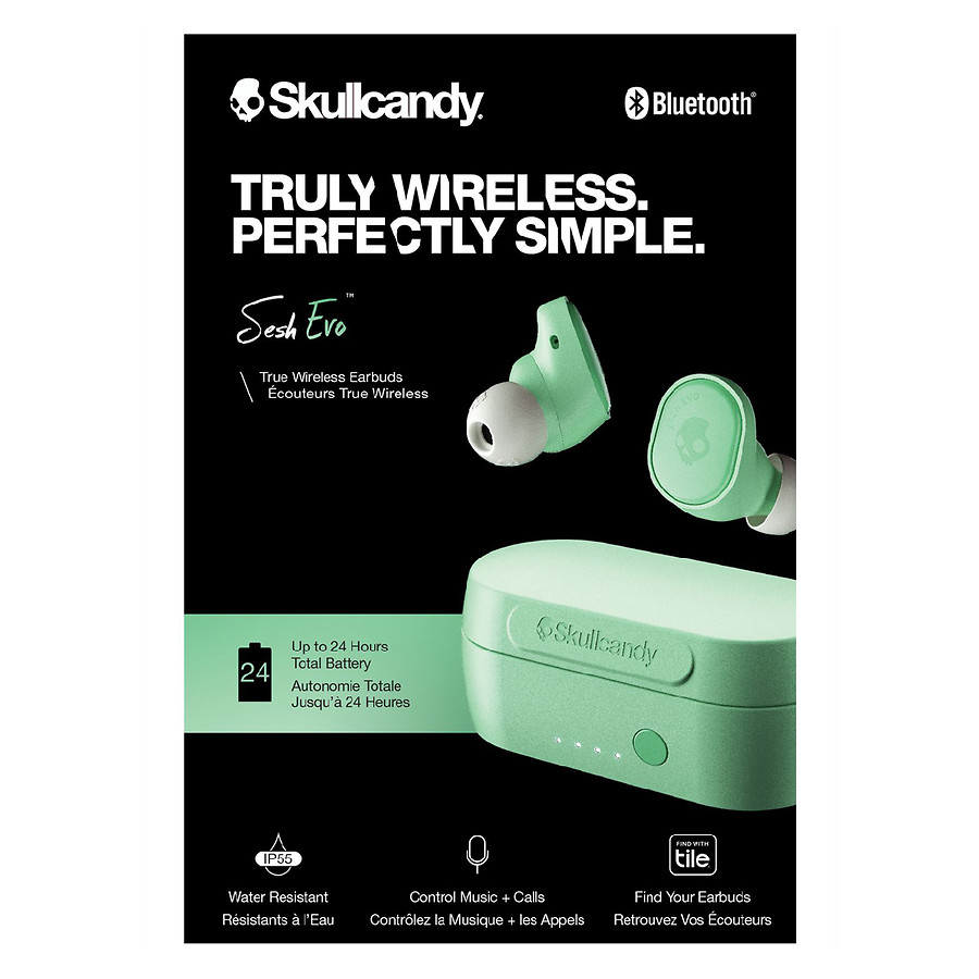  Skullcandy Sesh True Wireless Evo Pure Mint 