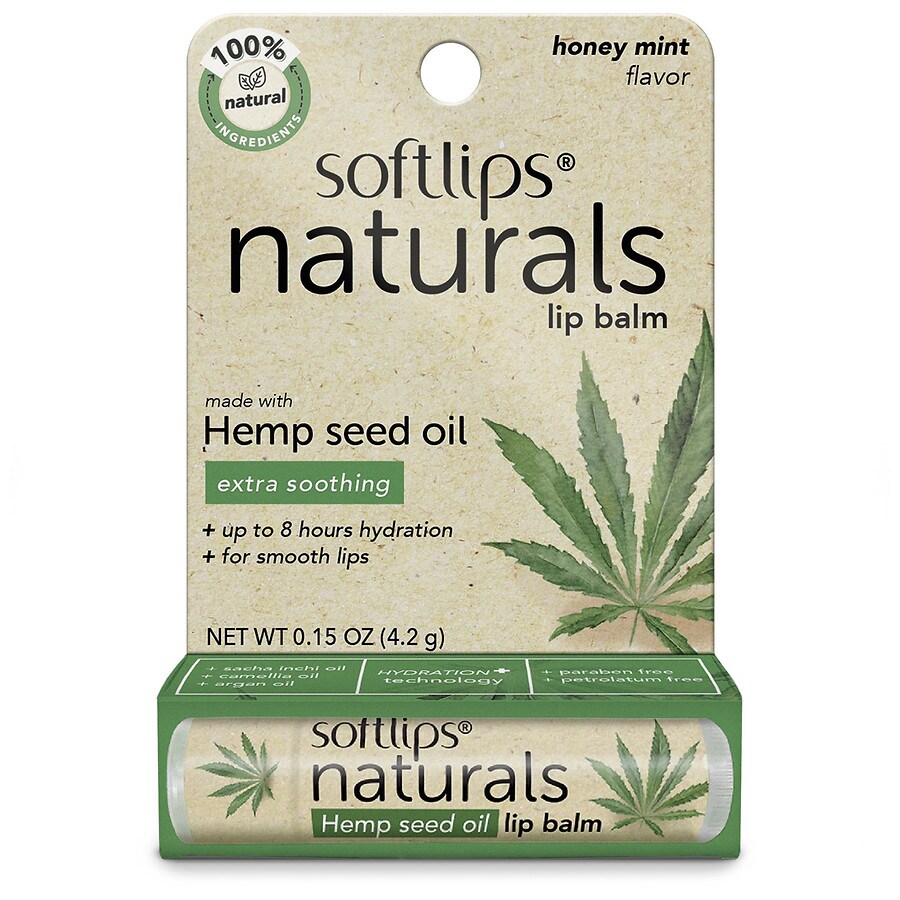 Softlips Naturals Lip Balm With Hemp Seed Oil