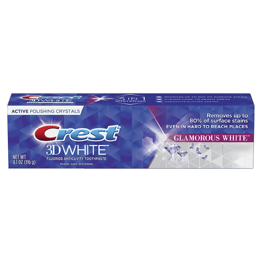 Crest 3D White Whitening Toothpaste Glamorous White