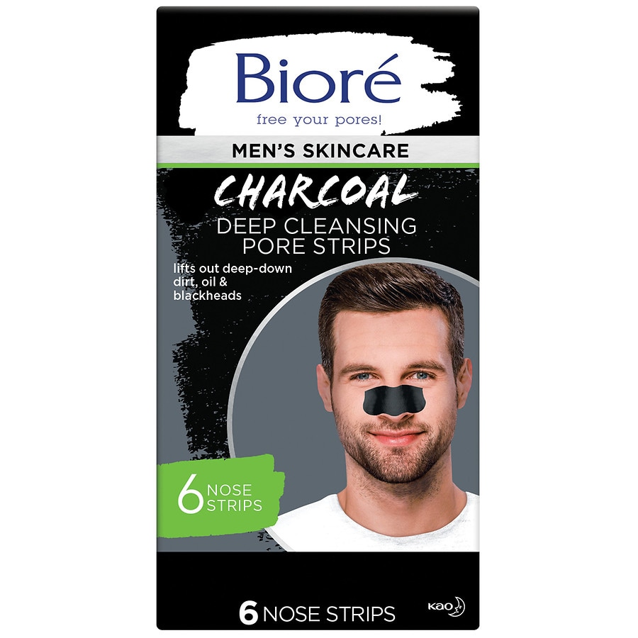 walgreens.com | Men's Charcoal Deep Cleansing Pore Strips