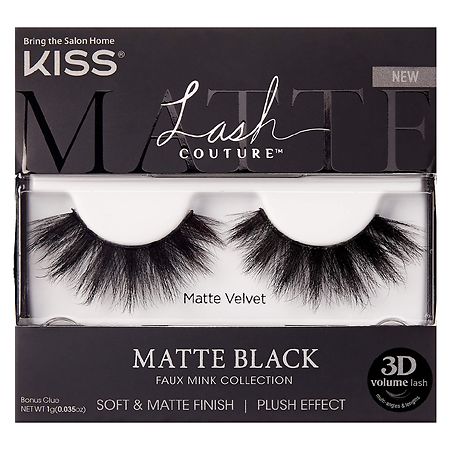 Kiss Matte Black Collection Matte Velvet Walgreens